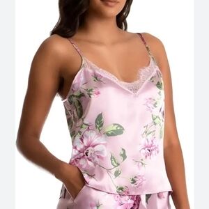 In Bloom By Jonquil Camisole Tank Top Women's Large Purple Lounge Sleepwear